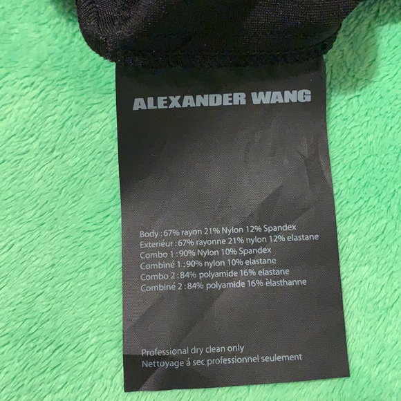 Alexander Wang pencil skirt gathered left side,shirt zipper right top side - Picture 4 of 10